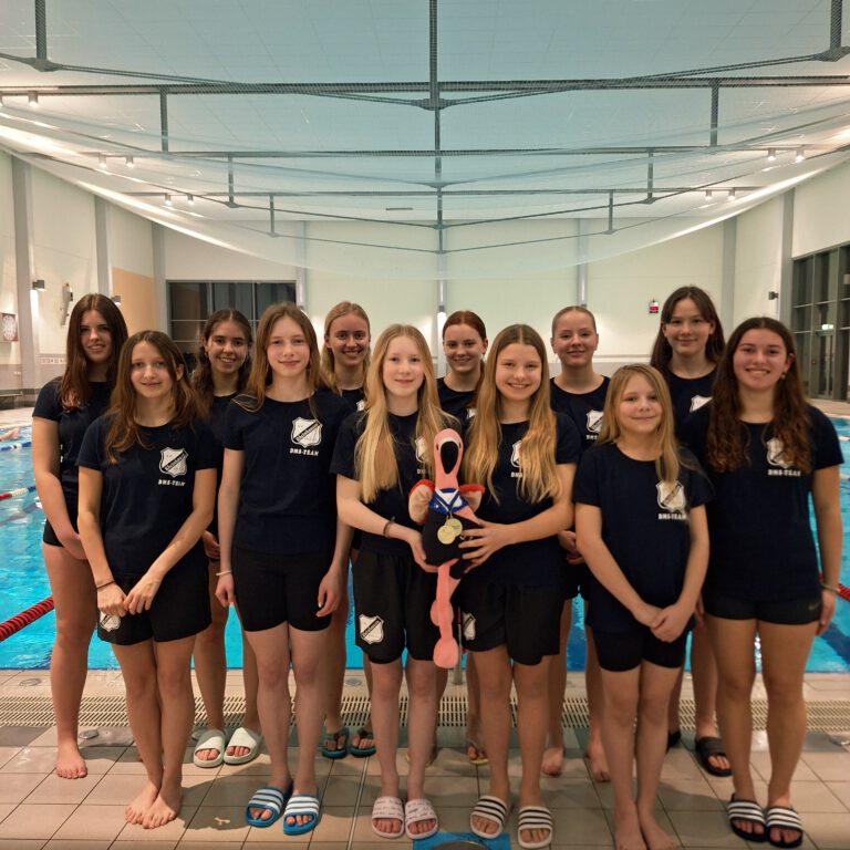 SVR-Schwimmerinnen auch in 2026 mit vollem Einsatz bei der DMS in Leichlingen
